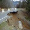This damage occurred during the landslides and lateral spreads caused by the 2001, Nisqually, WA earthquake - 

Photo by: Washington Dept. of Transportation